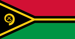 Vanuatu (Republic of) flag