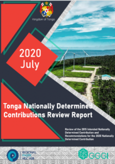 Tonga Nationally Determined Contributions Review Report
