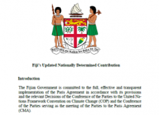 Fiji's Updated Nationally Determined Contribution