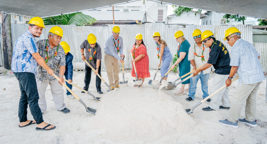 Ground-Breaking Ceremony for Maritime Training Centre in Majuro 1